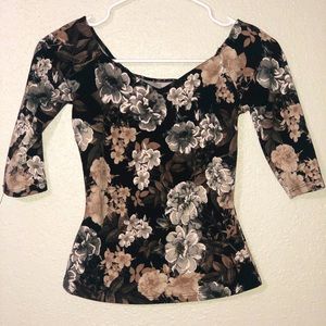 Cute floral blouse